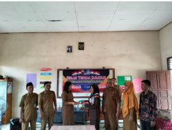 Serah Terima Jabatan Kepala Sekolah Lama Ke Kepala Sekolah Baru SDN 2 Tanjung Agung