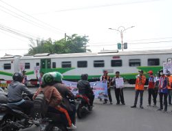 KAI Imbau Pengguna Jalan Tingkatkan Disiplin Berlalu Lintas di Perlintasan Sebidang