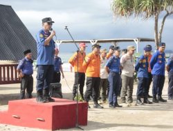 Damkar & Penyelamatan Lamsel Gelar Latihan Bersama, Sefri Masdian  Peningkatan Kemampuan Hingga Sinergitas dan Koordinasi
