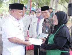 Launching Program Gerai  Z-Iftar Ramadan, Bupati Lampung Selatan Serahkan 50 Bantuan Modal UMKM