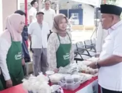 Launching Program Gerai  Z-Iftar Ramadan, Bupati Lampung Selatan Serahkan 50 Bantuan Modal UMKM