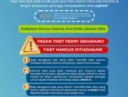 Kebijakan Khusus Selama Arus Balik Lebaran 2024, Berikut Jadwal & Tarif Penyeberangan Pelabuhan Panjang – Ciwandan