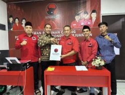 Nanang Ermanto Pendaftar Pertama Balon Kada PDIP Lamsel 2024