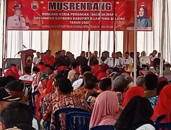 Musrenbang Kecamatan Katibung, Infrastruktur Jalan Masih Jadi Perioritas di Tahun 2025
