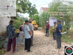 Pemerintah Desa Ngesti Karya Bangun Jalan Lapen