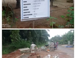 Gorong-gorong Plat Beton, Ini Harapan Kades Tanjung Wangi