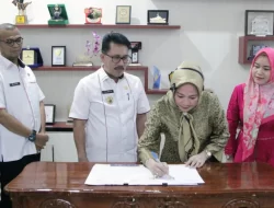Pemkab Lampung Selatan Teken Kerja Sama dengan Poltekkes Kemenkes Tanjung Karang