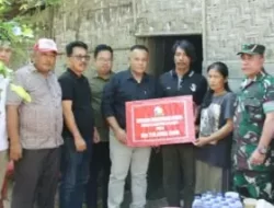 Nanang Ermanto Kembali Salurkan Bantuan 2  Unit Bedah Rumah di Tanjung Bintang