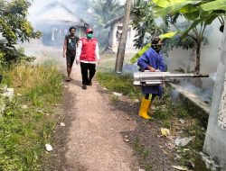 Puskesmas Katibung Lakukan Fogging, Mencegah Penyebaran DBD