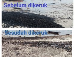 PT PLN Nusantara Power UP Sebalang Keruk Limbah Hitam di Pantai Sebalang: Sumber Limbah Terjawab Sudah 