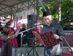 Gelar Upacara HUT Lampung Ke-60, Agus Sartono Bacakan Sejarah Singkat Provinsi