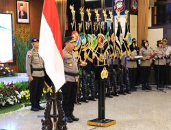 Kapolri Pimpin Sertijab dan Kenaikan Pangkat Perwira Tinggi Polri
