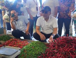 Mendag Zulkifli Hasan Pastikan Harga Kebutuhan Pokok di Pasar Jatimulyo Stabil