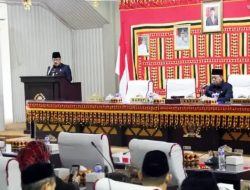 Rapat Paripurna, Sekda Sampaikan Rancangan KUA PPAS Perubahan APBD Lamsel TA 2024