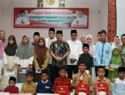 Disdik Lamsel Gelar Pengajian Tahun Baru Islam dan Peringatan Hari Anak Nasional 2024