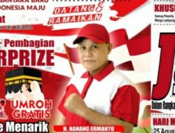 Yuk Ramaikan, Pemkab Lampung Selatan Gelar Jalan Sehat Hadiah Umrah, Minggu 25 Agustus 2024