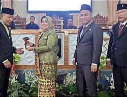 DPRD Lamtim Lakukan Paripurna Penetapan Unsur Pimpinan DPRD