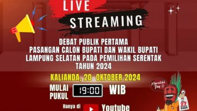 Debat Publik Pilkada Lampung Selatan 2024