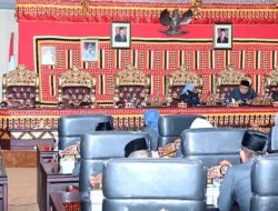 Rapat Paripurna DPRD, Thamrin Sampaikan Raperda tentang Pemberian Insentif dan Kebijakan Investasi