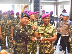Marinir Berikan Kejutan di HUT Brimob ke-79, Pererat Sinergi Antara Korps