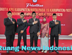 Selamat Atas Pelantikan Komisioner KPU Kabupaten Lampung Selatan