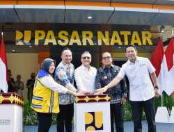 Menteri Koordinator Bidang Pangan Zulkifli Hasan Resmikan Pasar Natar