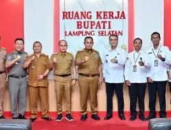 Bupati Lampung Selatan Terima Audiensi BNNK Lampung Selatan