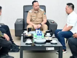 Plt Bupati Pandu Kesuma Dewangsa Terima Audiensi BPC HIPMI Lampung Selatan