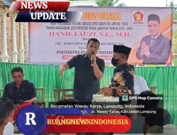 Wakil Ketua DPRD Lampung Timur Mengadakan Reses Disambut Gembira Oleh Masyarakat Desa Tanjung Wangi
