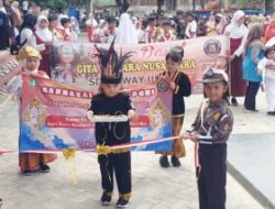 1.070 Murid TK dari Kalianda-Rajabasa Meriahkan Karnaval Hari Guru