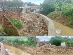 Warga Perumahan Mutiara Indah Keluhkan Kegiatan Pembangunan Tanggul Sungai Oleh CV.Martha Abdi Karya yang Diduga Menjadi Penyebab Banjir 