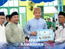 Safari Ramadan, Bupati Egi Sampaikan Misi Pitu Vista di Kecamatan Candipuro