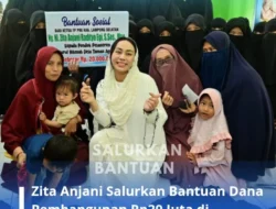 Zita Anjani Salurkan Bantuan Dana Pembangunan Rp20 Juta di Ponpes Darul Hikmah