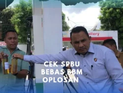 Polresta Banda Aceh Cek SPBU dari BBM Oplosan