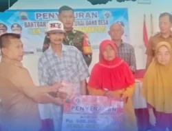 Jelang Idul Fitri 1446 H, Pemerintah Desa Sukajaya Salurkan BLT DD Kepada 27 Keluarga Penerima Manfaat 