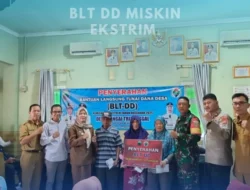 Penyaluran BLT DD Desa Rangai Tritunggal Periode Januari, Februari dan Maret 2025