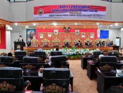 Bupati Radityo Egi Pratama Sampaikan Pidato Perdana di Rapat Paripurna DPRD Lampung Selatan