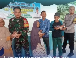 Dukung Program Pembangunan Nasional dan Peningkatan Kualitas Hidup Masyarakat, Pemdes Karya Tunggal Bagikan BLT DD Tahap 2 