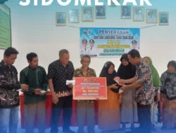 Pembagian BLT DD Desa Sidomekar Berlangsung Lancar