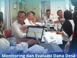 Monitoring dan Evaluasi Dana Desa Rangai Tritunggal: Upaya Pemerintah Kecamatan Katibung untuk Meningkatkan Akuntabilitas