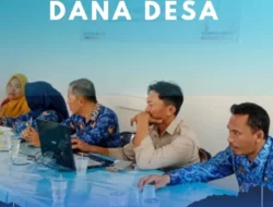 Tim Kecamatan Katibung Lakukan Monitoring dan Evaluasi Dana Desa Karya Tunggal