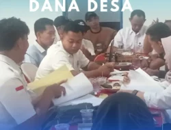 Tim Monitoring Kecamatan Katibung Evaluasi Penggunaan Dana Desa Sukajaya