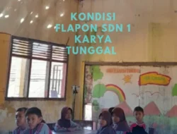 Miris…! Kondisi SDN 1 Karya Tunggal Kecamatan Katibung Memprihatinkan