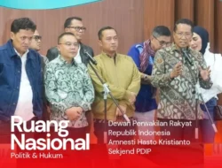 DPR Setujui Amnesti untuk Hasto Kristiyanto