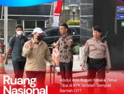 Usai Dibawa ke Jakarta, Bupati Kolaka Timur Tiba di KPK Setelah Sempat Membantah OTT