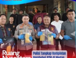 Polda Sumut Ungkap Komplotan Pencurian ATM Antarprovinsi, Kerugian Capai Ratusan Juta Rupiah