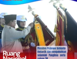Presiden Prabowo Lantik Empat Pati TNI di Batujajar, Struktur Komando Diperkuat