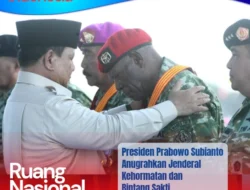 Presiden Prabowo Anugerahkan Jenderal Kehormatan dan Bintang Sakti di Batujajar