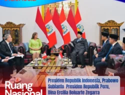 Presiden Prabowo Apresiasi Hubungan Indonesia-Peru yang Semakin Erat