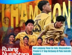 Bhayangkara Presisi Lampung U-17 Siap Berlaga di Piala Soeratin Nasional Usai Juarai Tingkat Provinsi